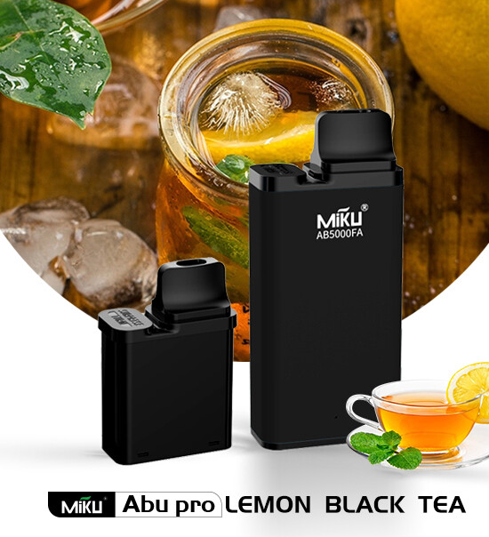 Miku Abu Pro Zitronen-Schwarzer-Tee-Geschmack Prefilled Vape