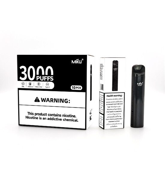 Miku Nic Green Mango 3000 puffs Disposable vape-thumbsimg5