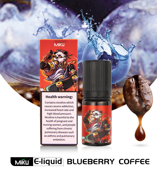 Blueberry Coffee E-liquid 3% nicotine salt 30ml