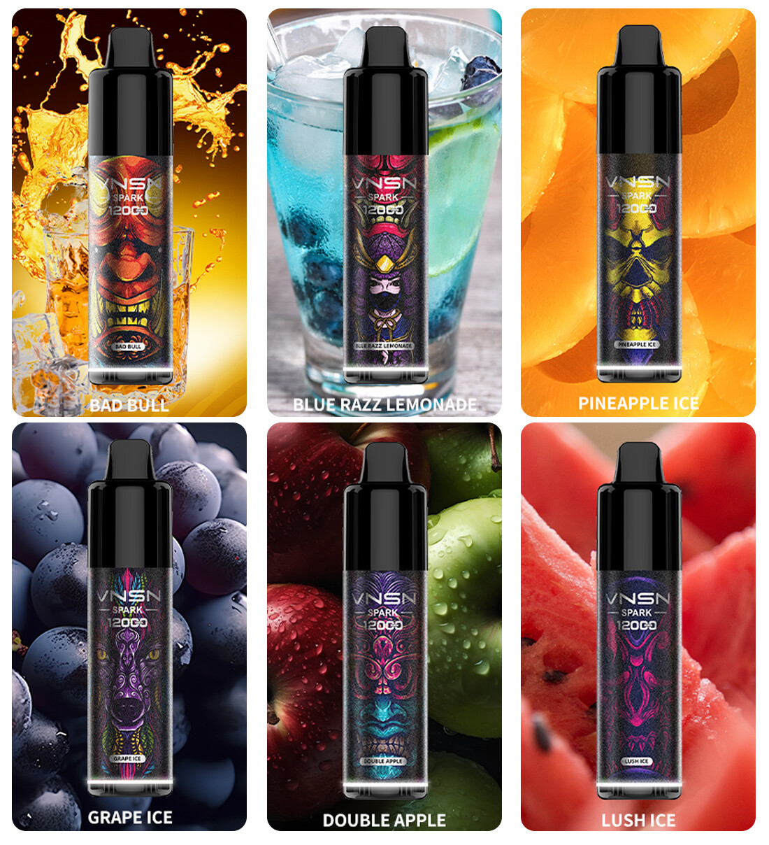 VNSN SPARK 12000 puffs DISPOSABLE VAPE