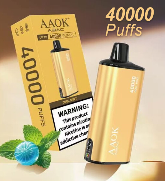 AAOK ABAC Disposable Vape Watermelon ice 40000 Puffs for wholesale in Dubai UAE